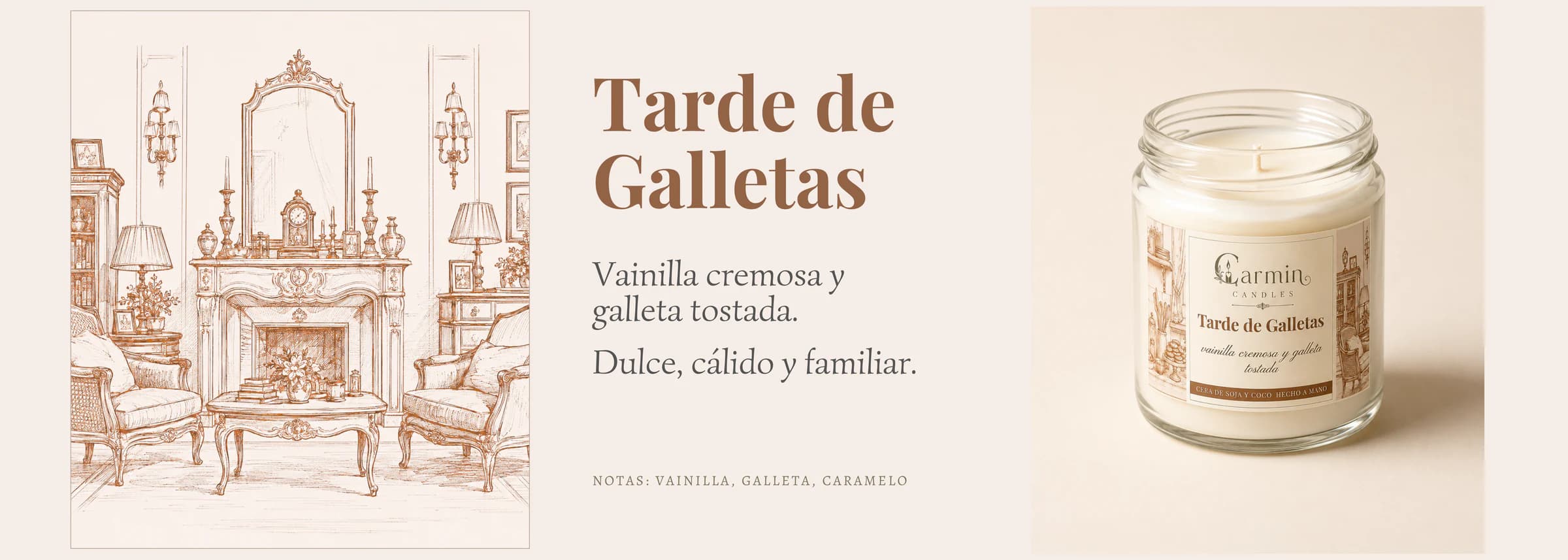 Vela Tarde de Galletas